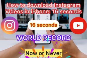 Fastest and Simplest: How to Download Instagram Videos in iPhone: 16 seconds